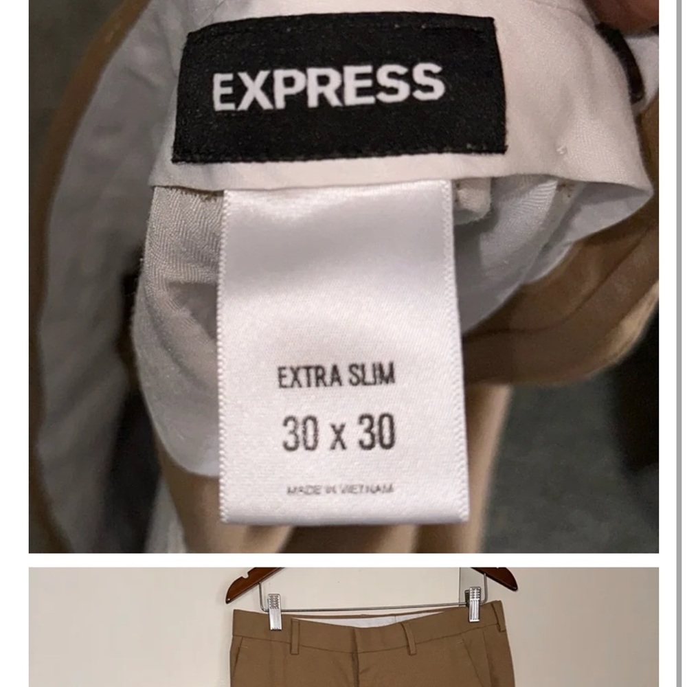 Express Skinny Khakis Chinos